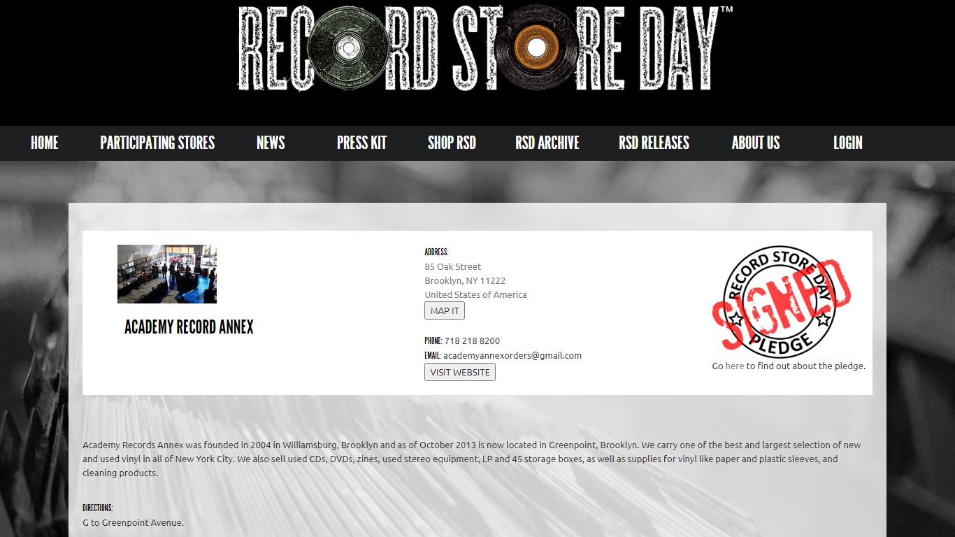 Store | RECORD STORE DAY